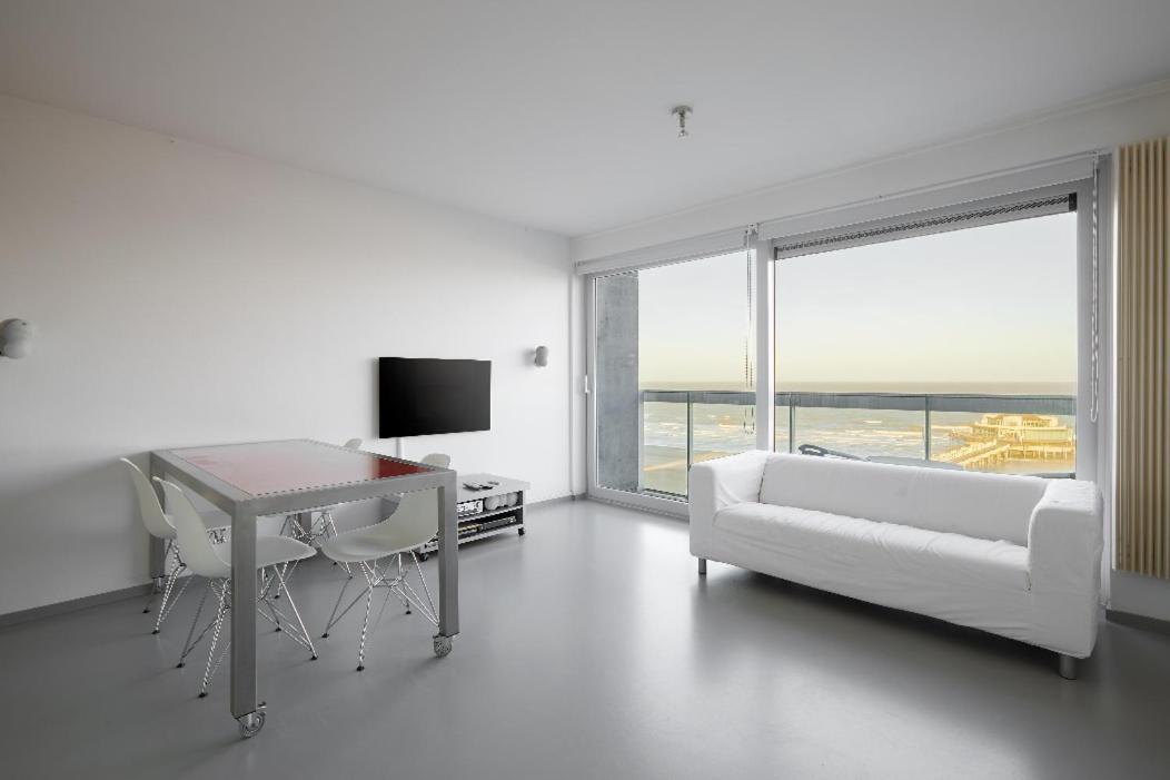 Beautiful Top Floor Seaview Studio Apartment B'Berge-Bruges Blankenberge Eksteriør billede