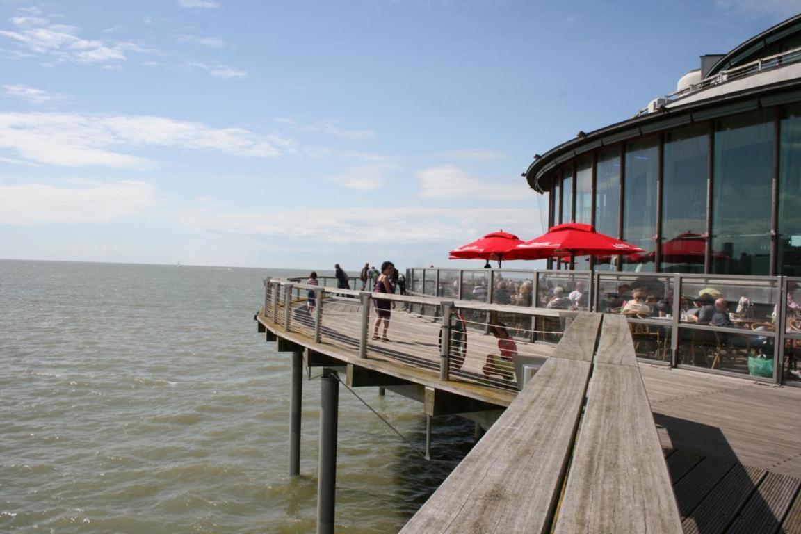 Beautiful Top Floor Seaview Studio Apartment B'Berge-Bruges Blankenberge Eksteriør billede